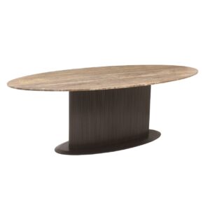 - Eettafel Russo brown oval 235