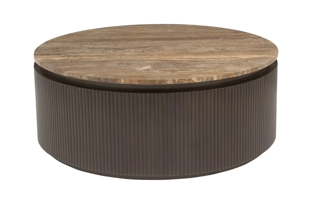 - Salontafel Russo brown 90Ø