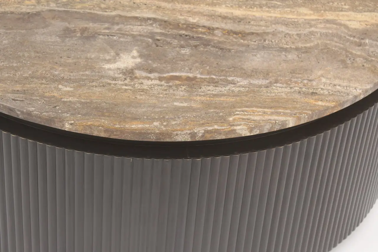 - Salontafel Russo brown 90Ø