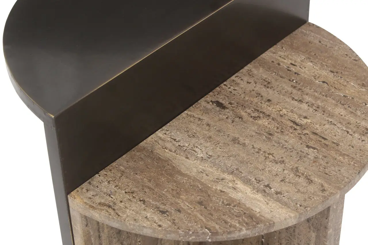 - Bijzettafel Russo brown