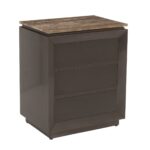 - Nachtkastje Russo brown 3-drawers