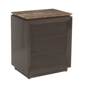 - Nachtkastje Russo brown 3-drawers