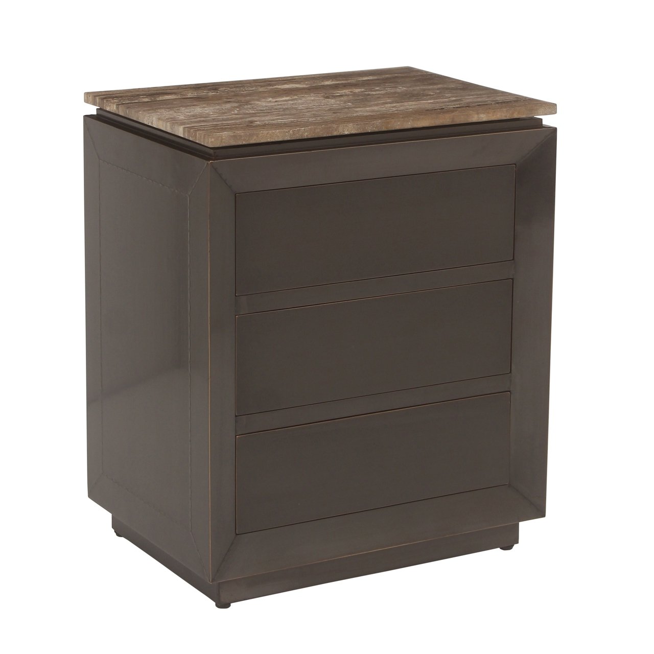 - Nachtkastje Russo brown 3-drawers