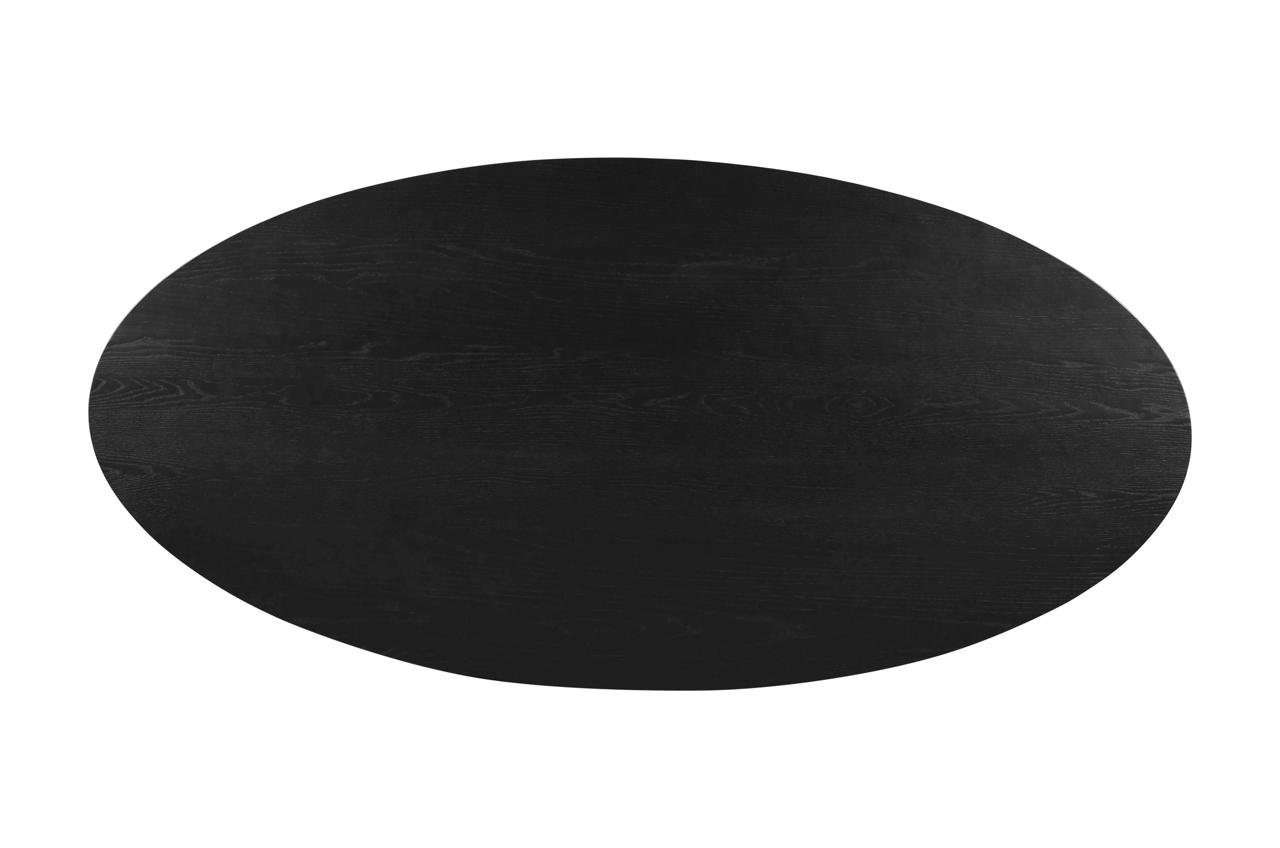 - Eettafel Rayford black oval 230