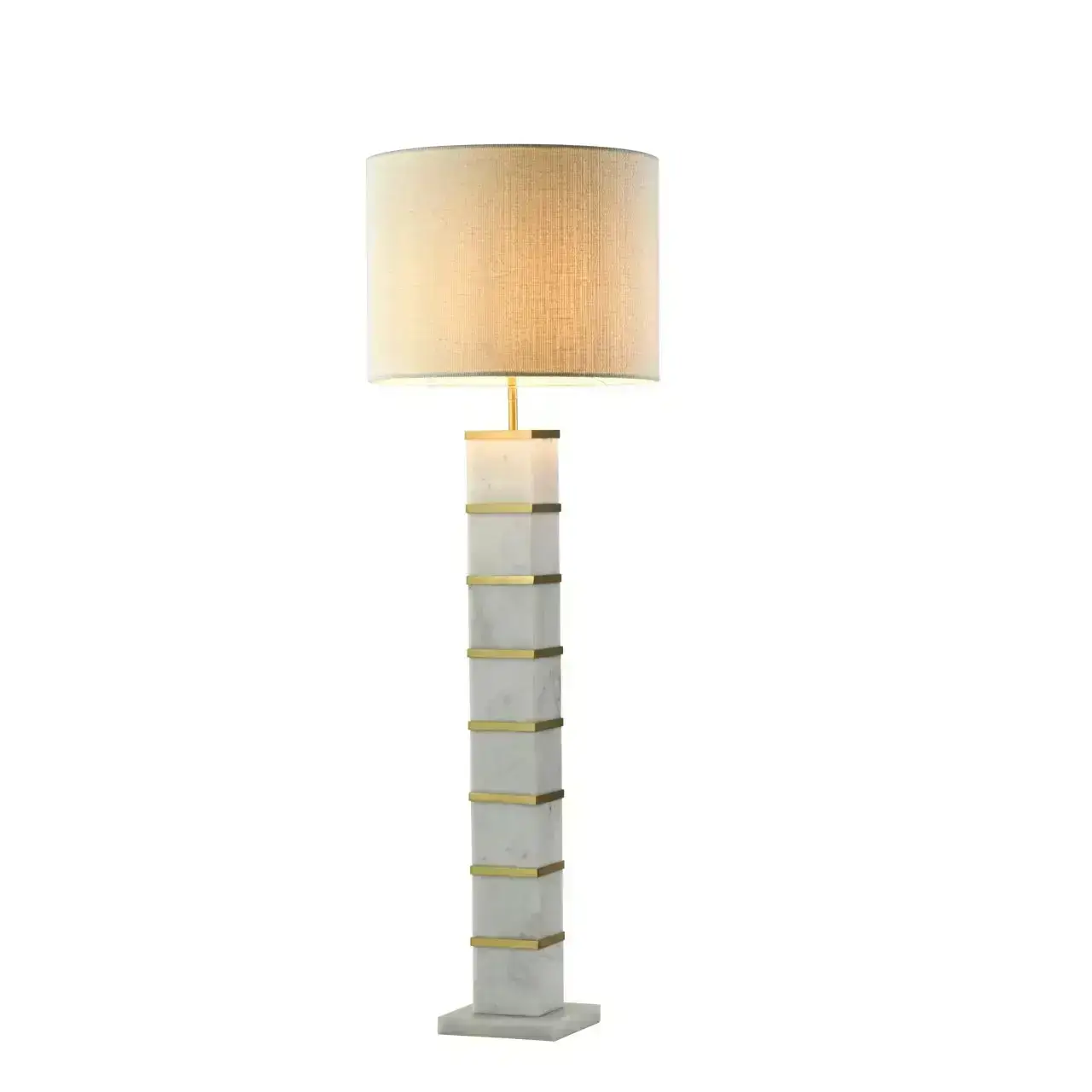 - Vloerlamp Celinae white including lampshade