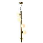 - Hanglamp Elorie brass antique