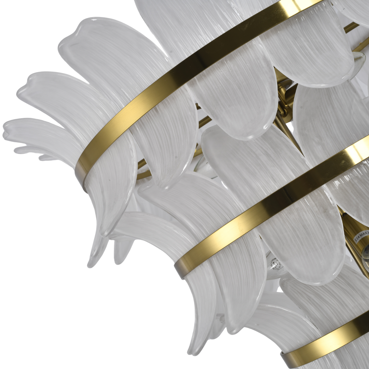 - Hanglamp Ameline brass antique