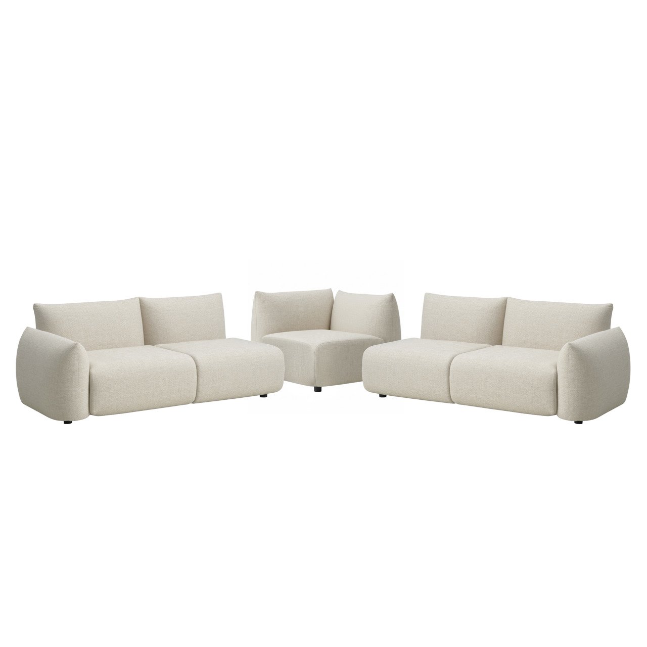 - Buiten bank Dawson beige alpine cornersofa