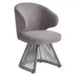 - Outdoor eetkamerstoel Nuba greige alpine