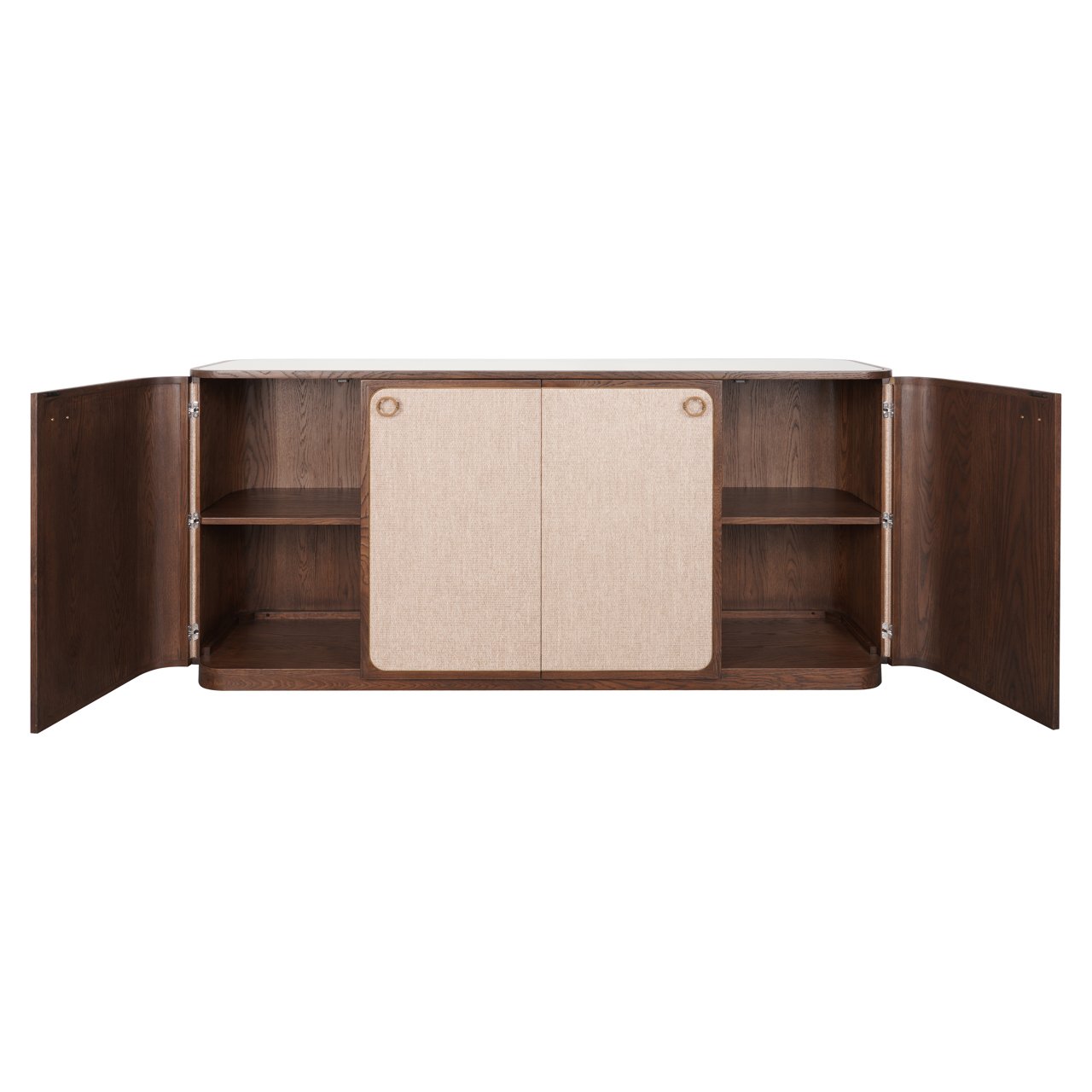 - Dressoir Willox brown 4-doors