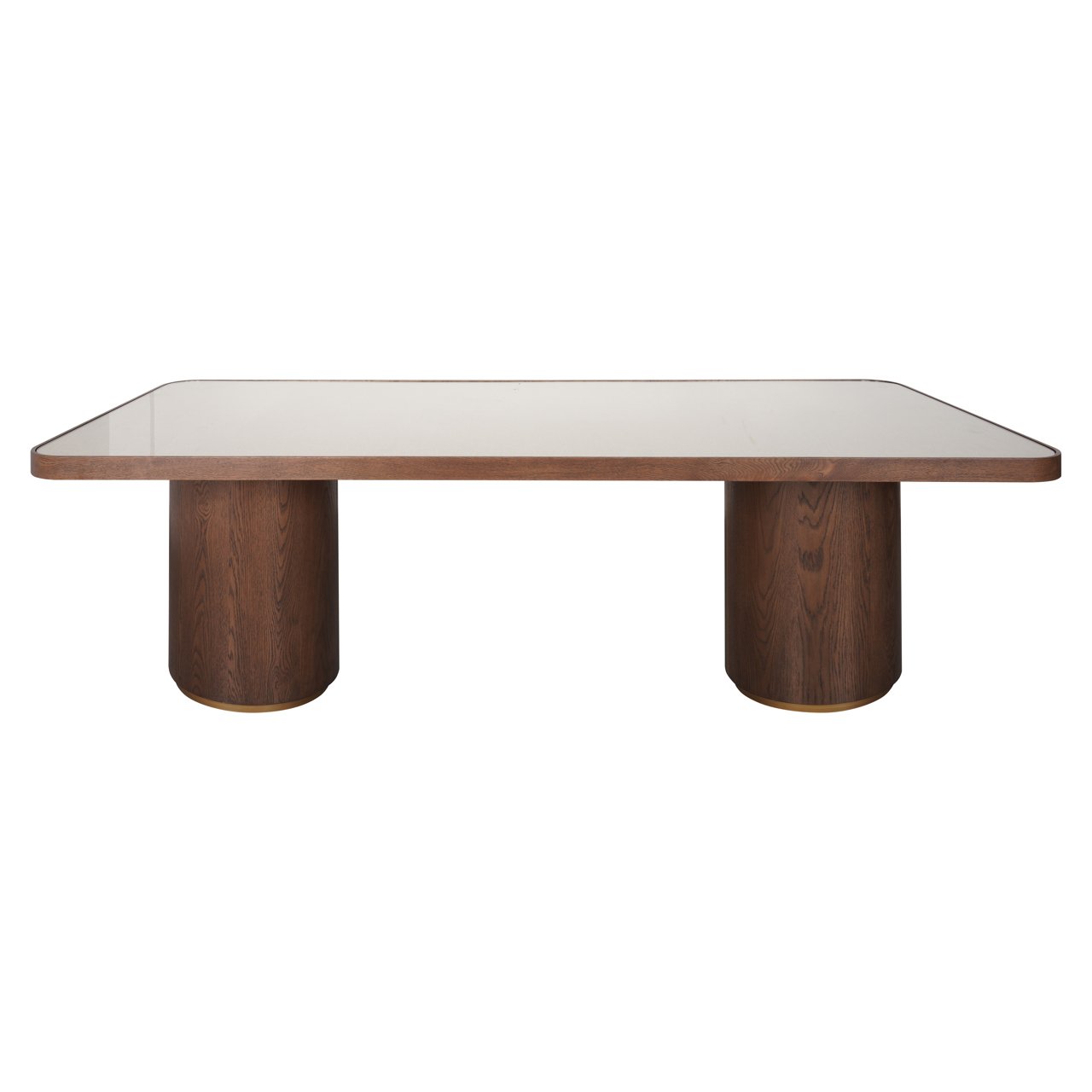 - Eettafel Willox brown 235 including glass