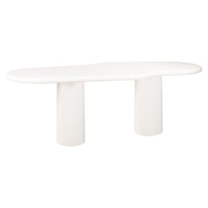- Eettafel Bloomstone white 230