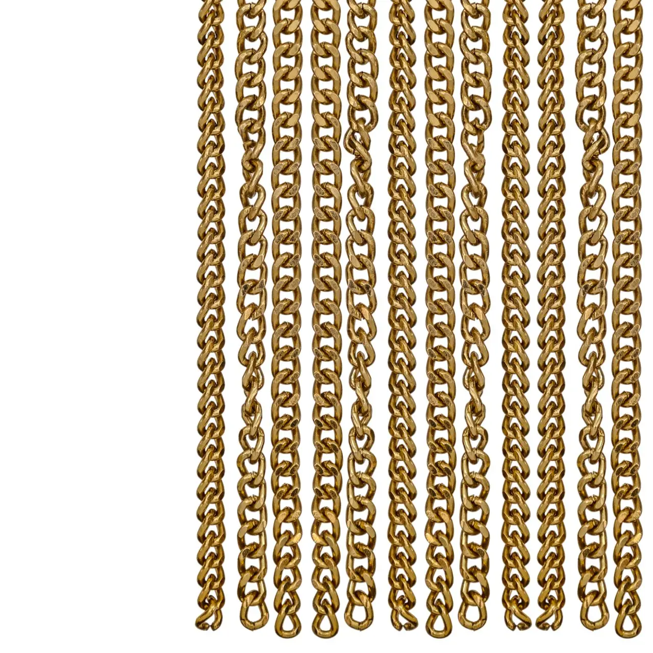 - Decoratief object Curtain gold chain