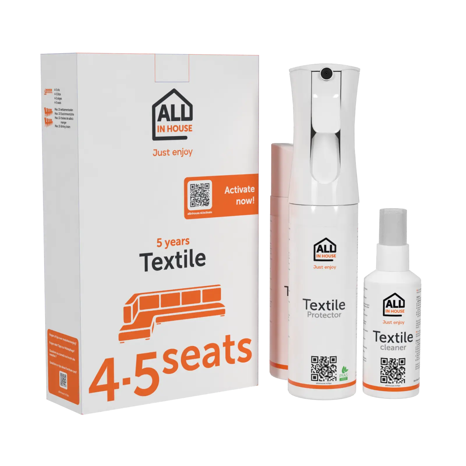 All in House Meubelonderhoud Pakket 4-5 Zitter