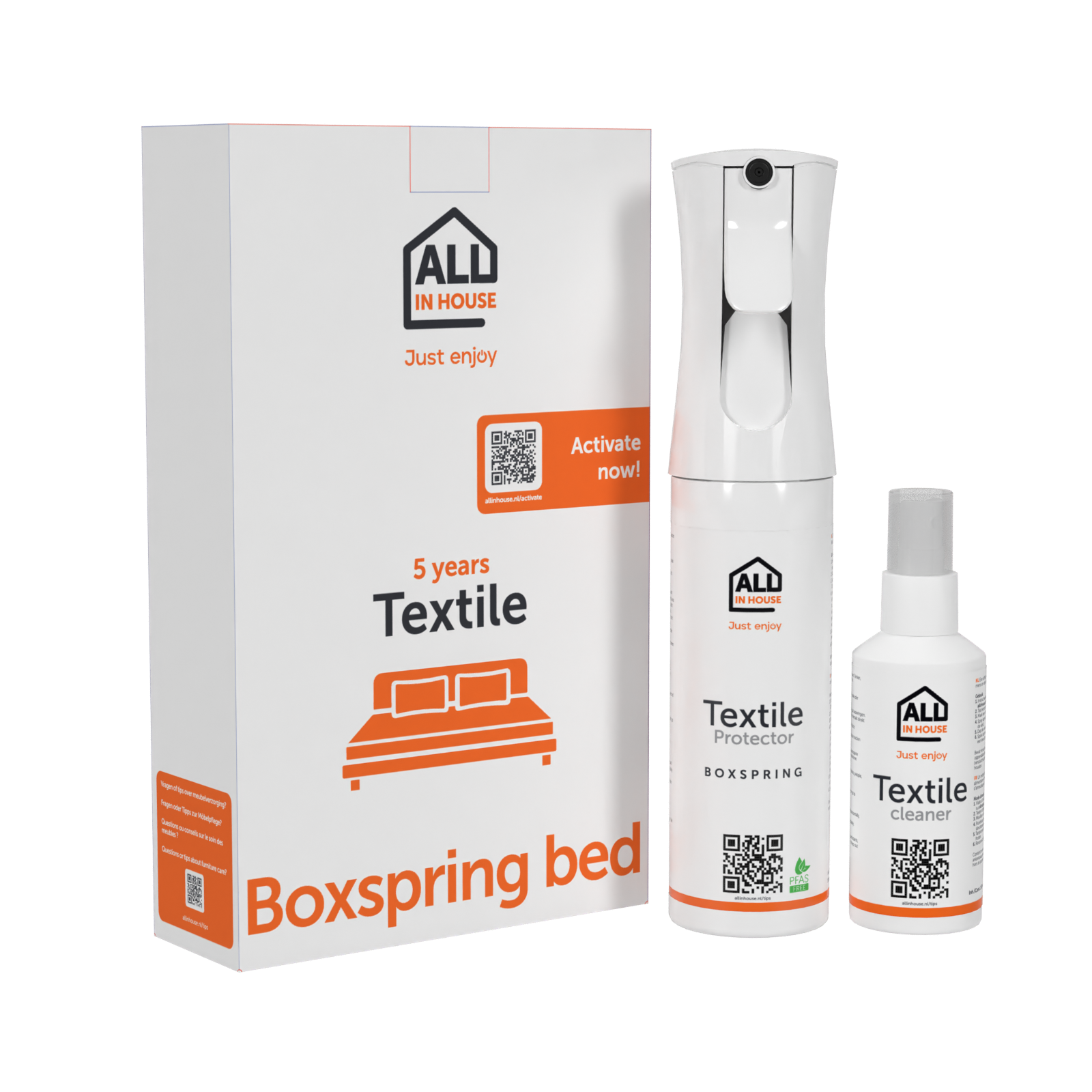 All in House Meubelonderhoud Pakket Boxspring Bed