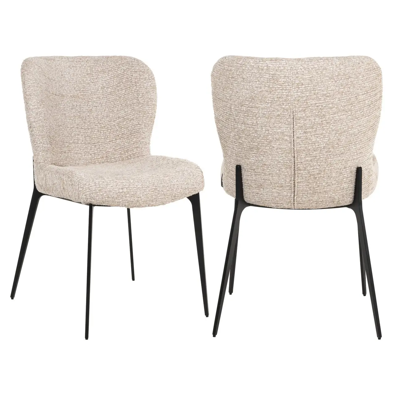 - Eetkamerstoel Sergio natural linear