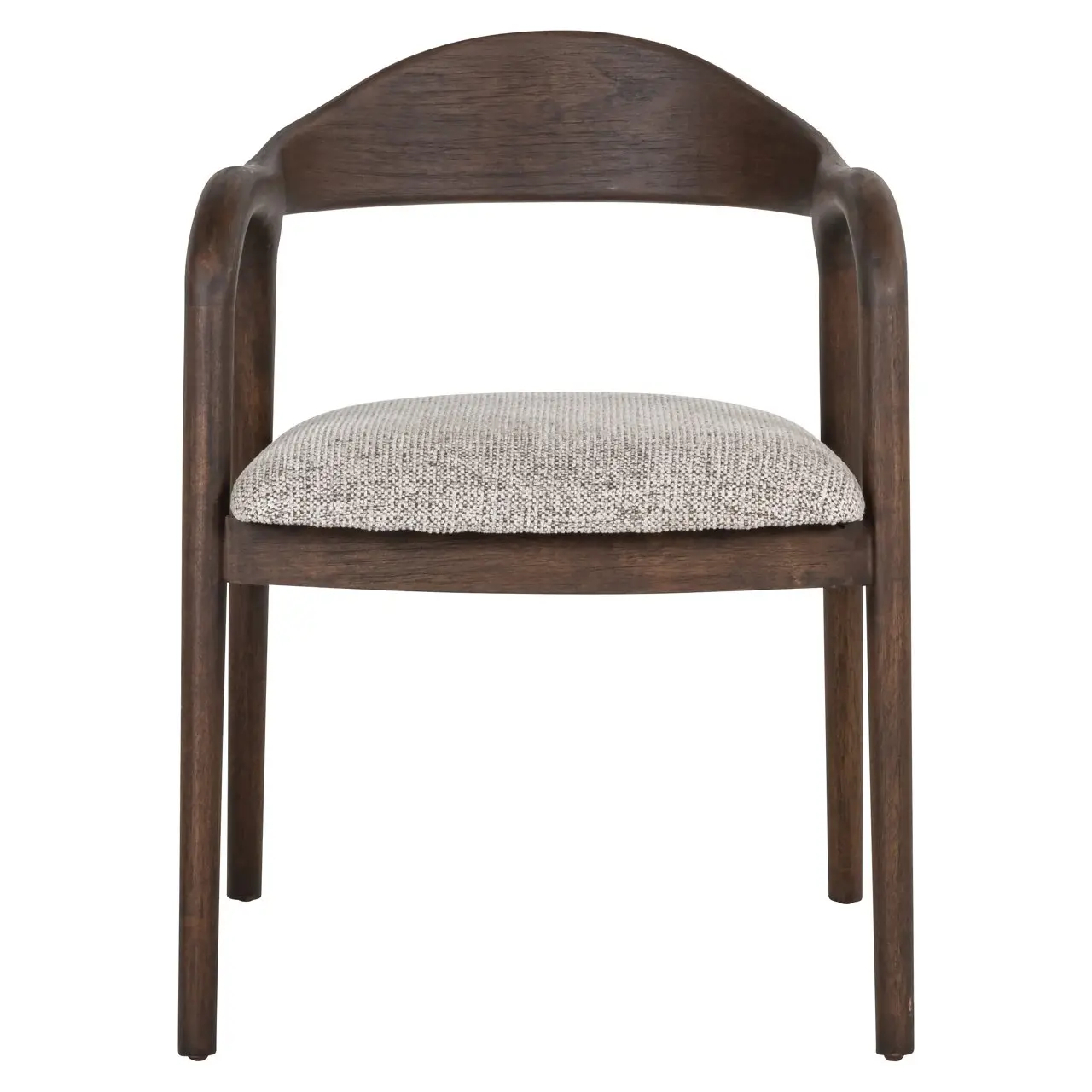 - Eetkamerstoel Mihara mocca fancy