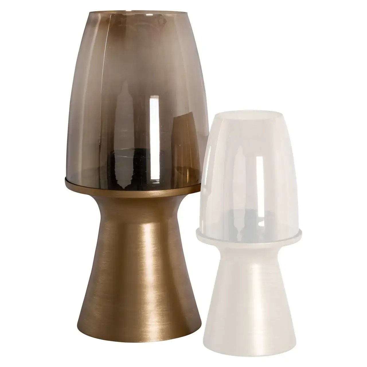 - Windlicht Danea brushed gold large