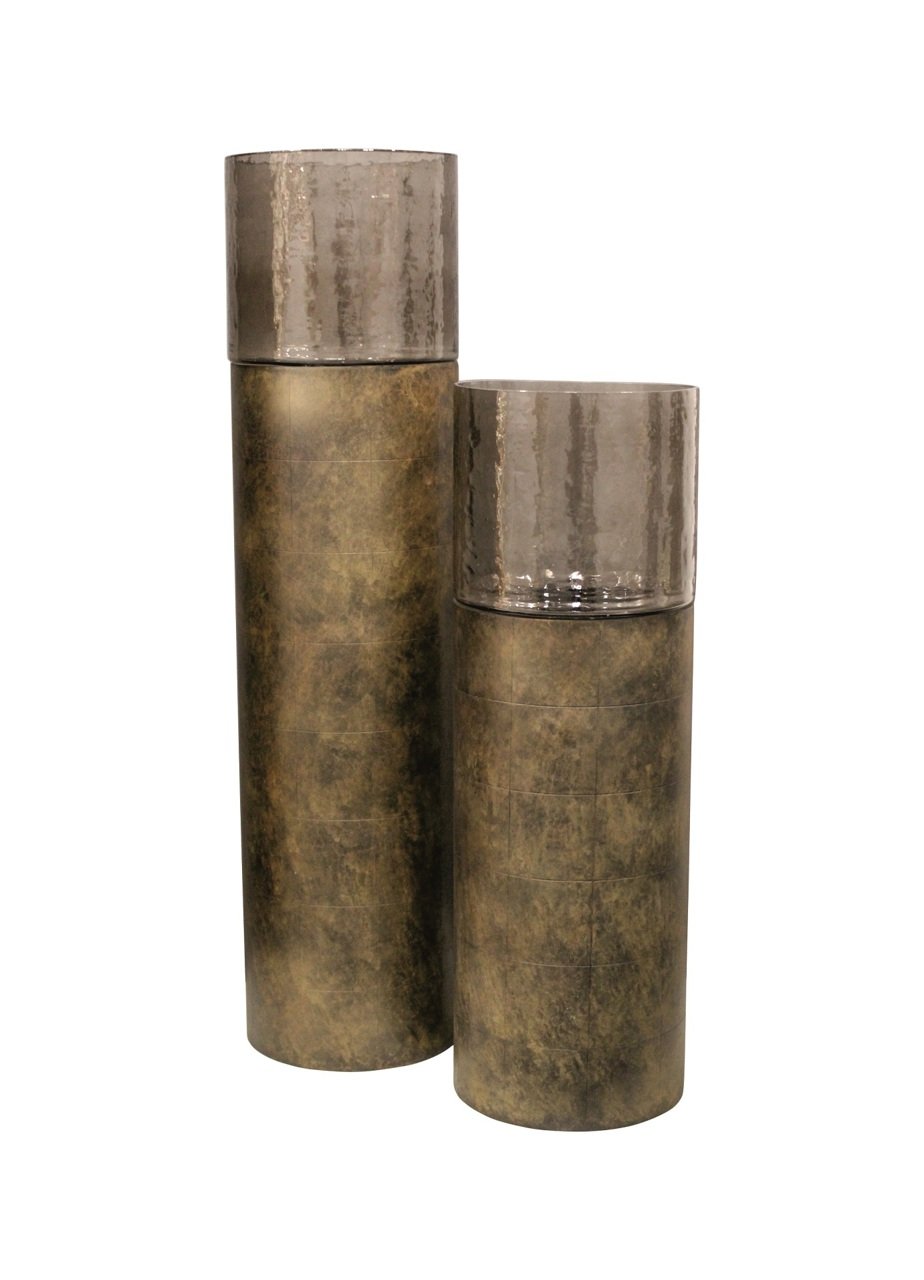 - Windlicht Mayce gold large