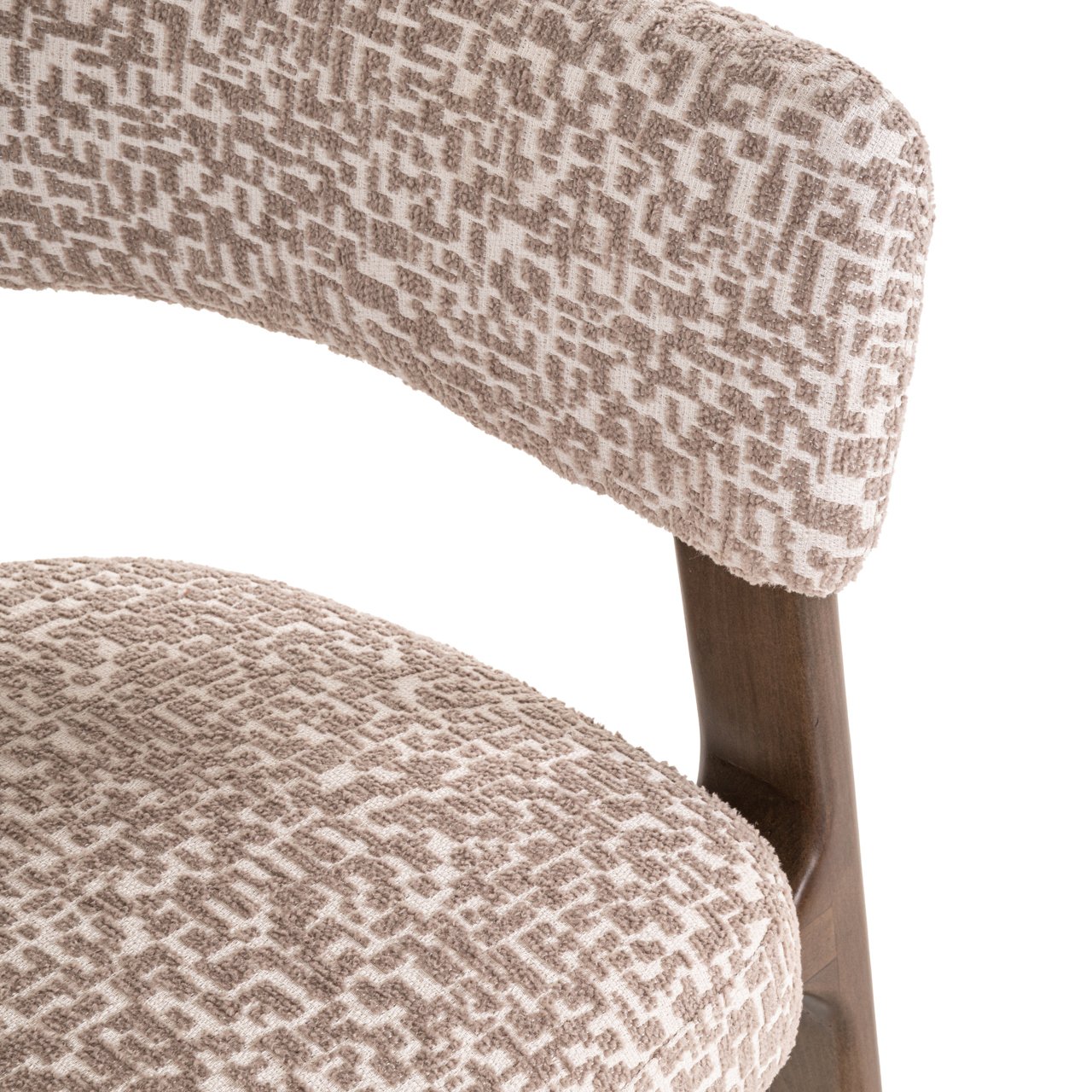 - Eetkamerstoel Contigo natural geo