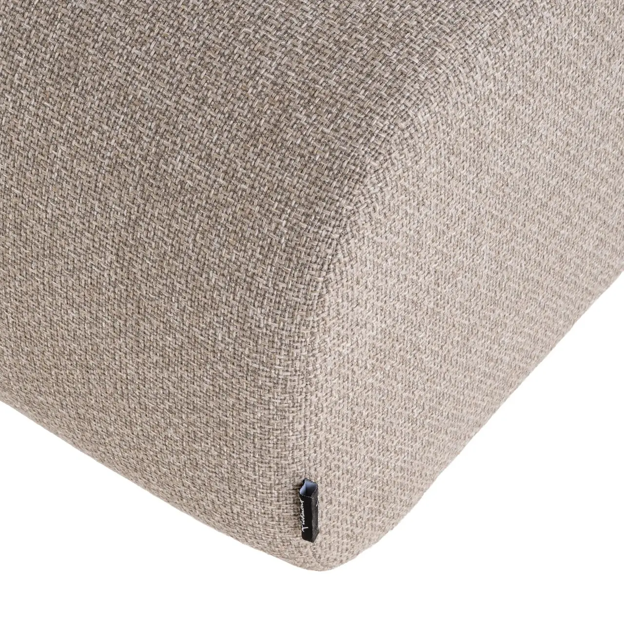 - Buiten poef & voetenbank Dawson beige alpine
