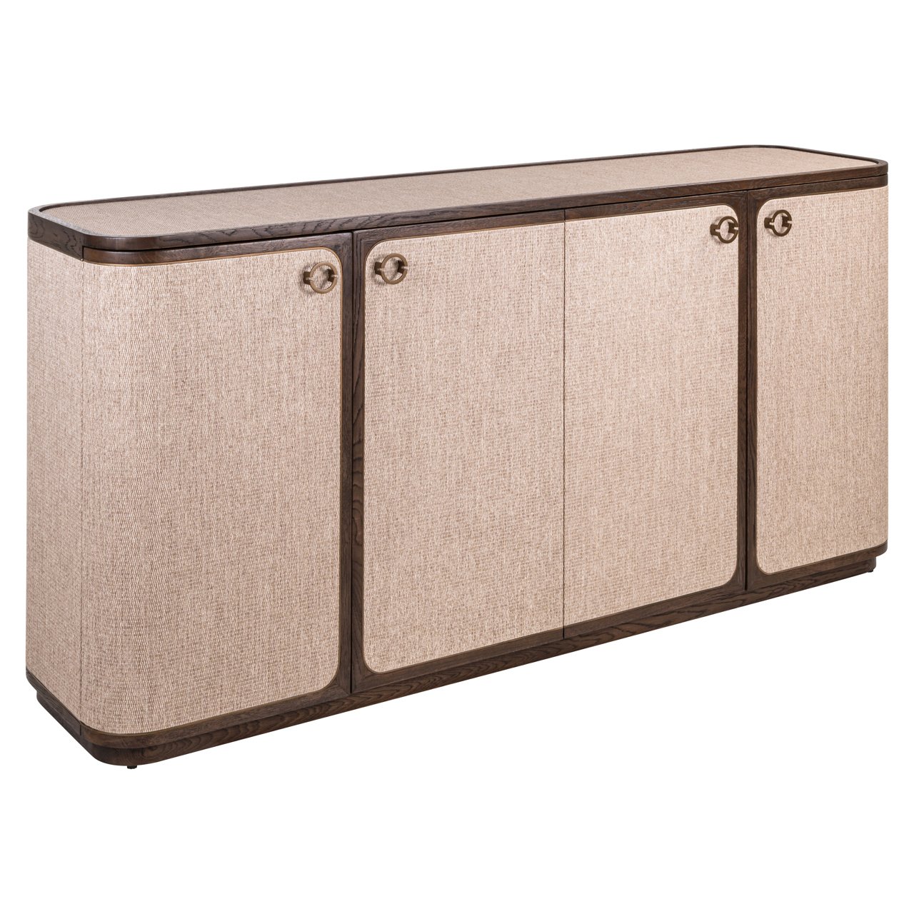 - Dressoir Willox brown 4-doors