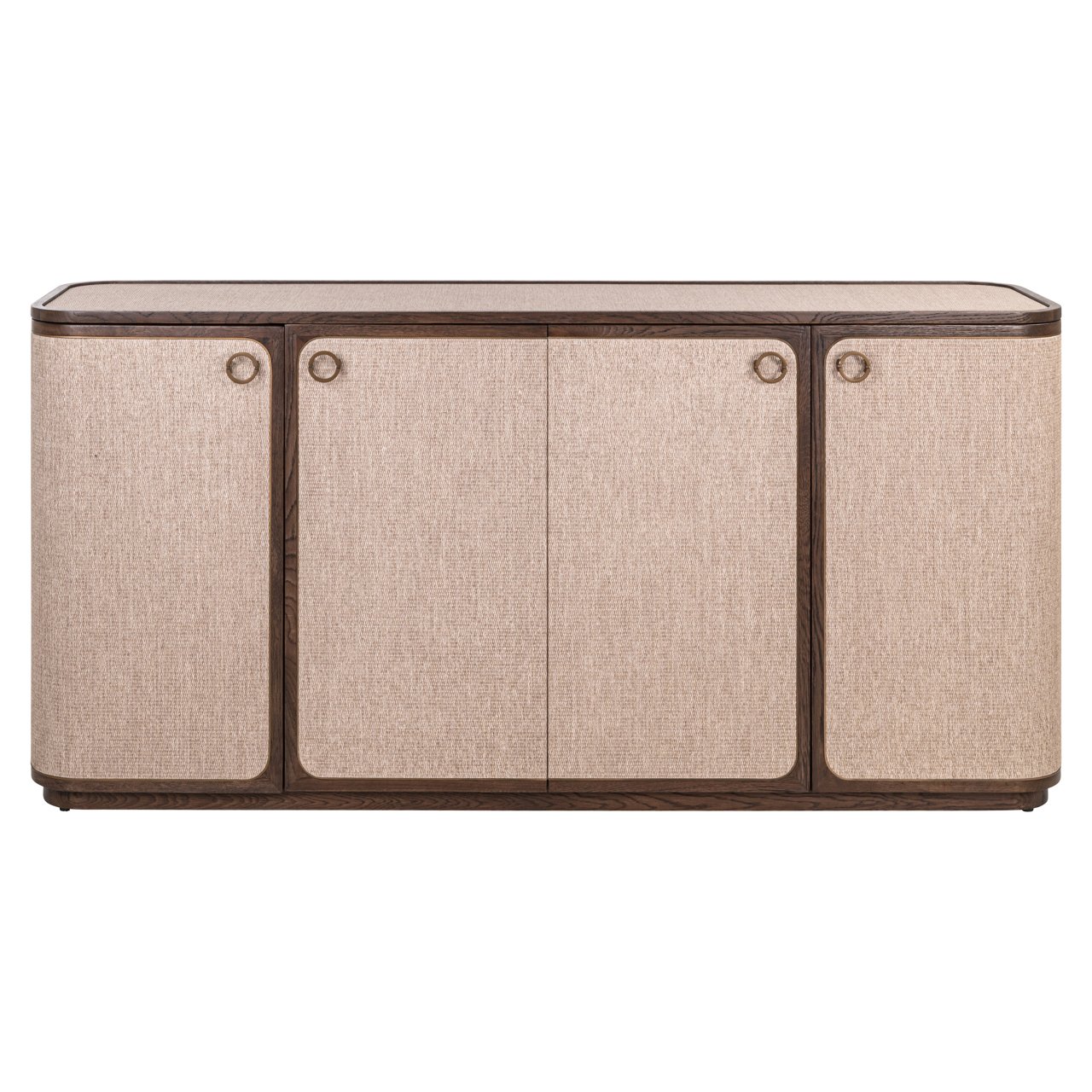- Dressoir Willox brown 4-doors