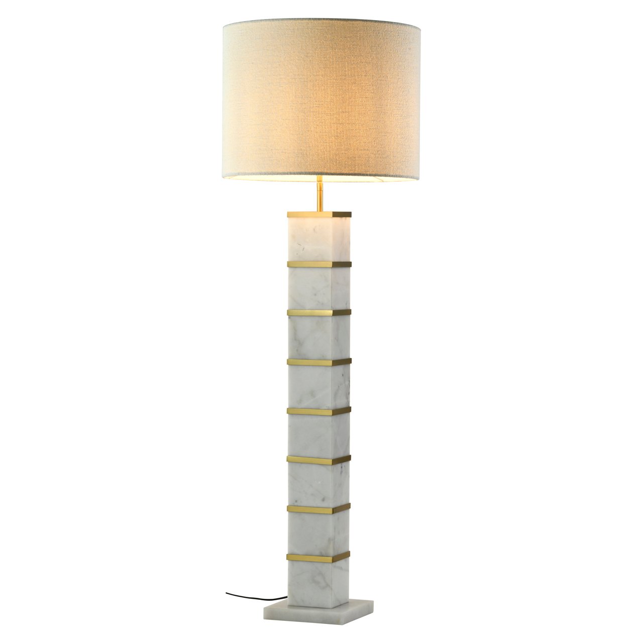 - Vloerlamp Celinae white including lampshade
