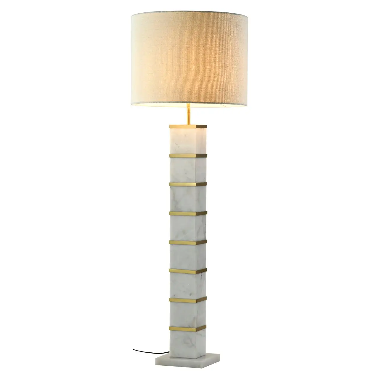 - Vloerlamp Celinae white including lampshade