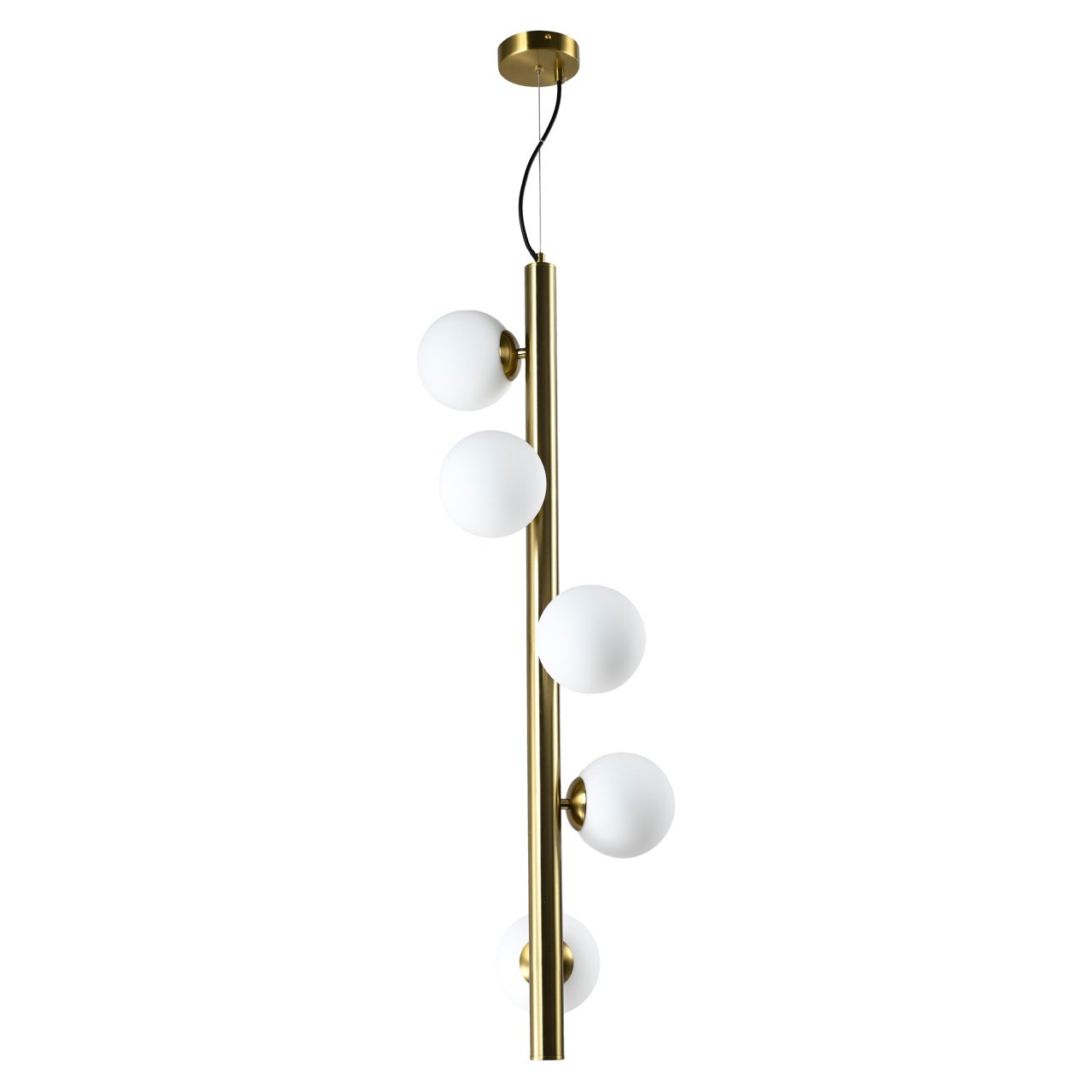 - Hanglamp Elorie brass antique