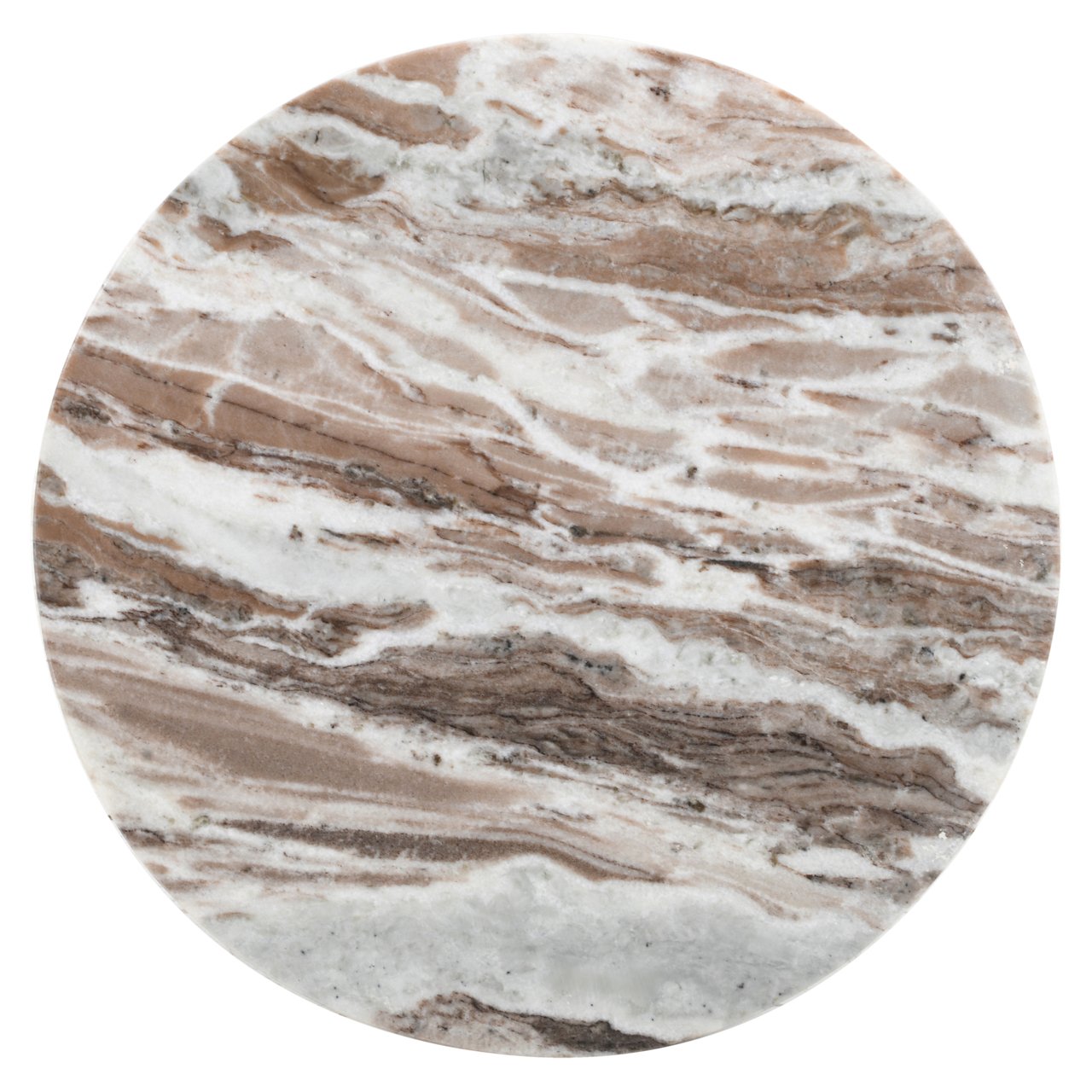 - Bijzettafel Oberoy Blush beige 45Ø