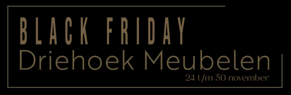 Black friday 2025 zwart