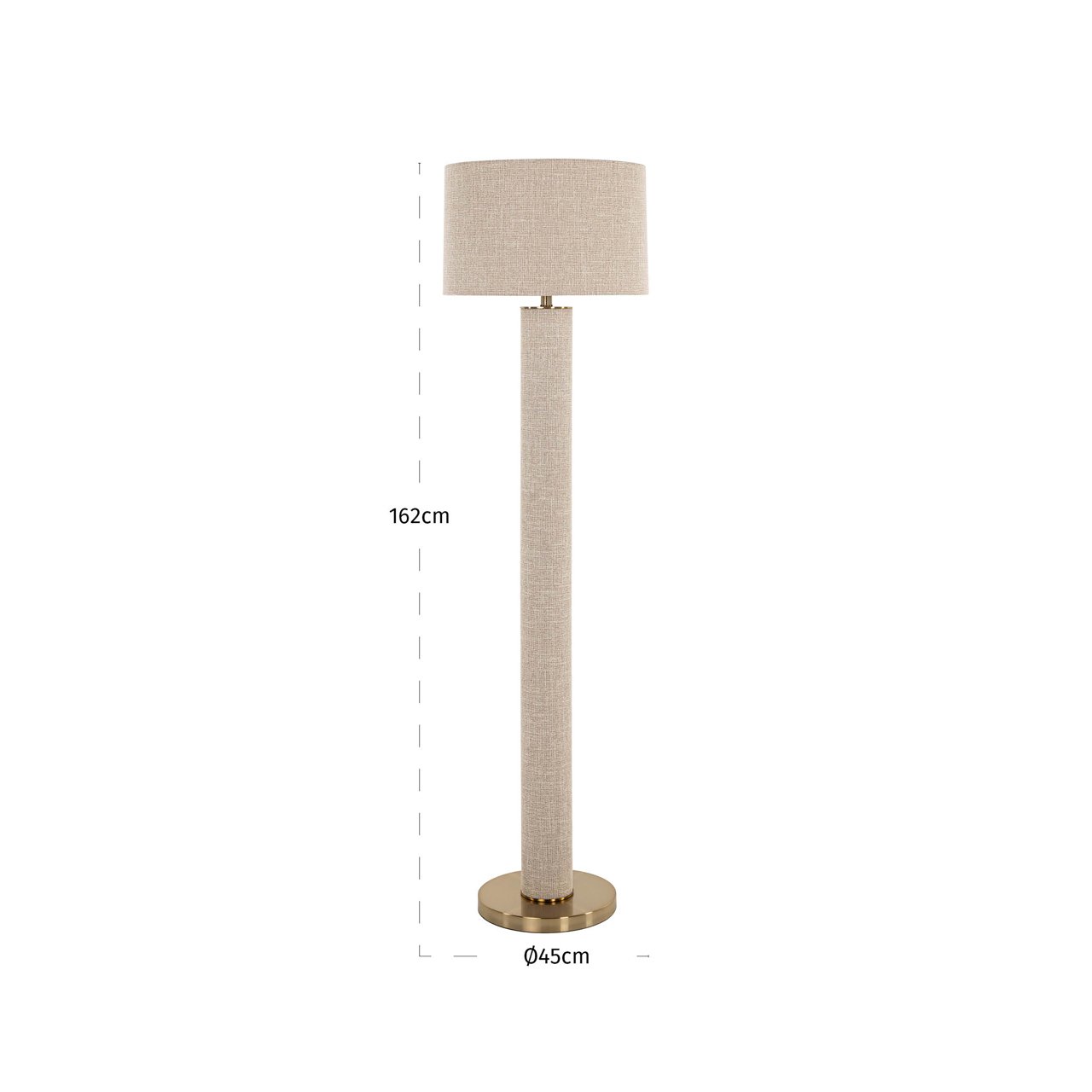 - Vloerlamp Joline beige