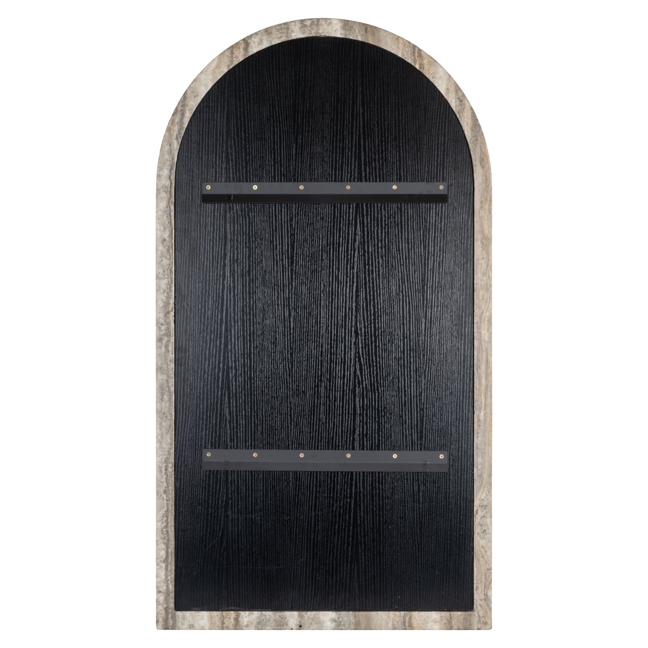 - Spiegel Calvo grey faux travertine