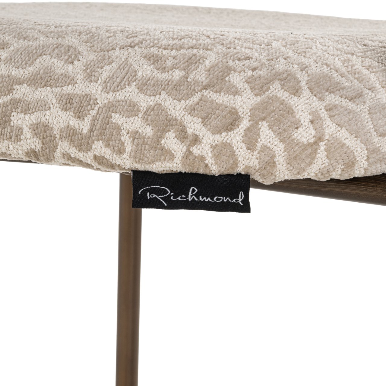 - Counterstoel Xenia beige leopard fire retardant (Set of 2)