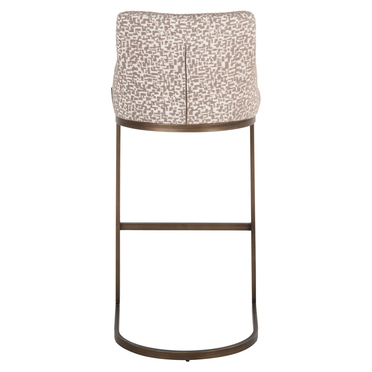 - Barstoel Bolton natural geo (Set of 2)