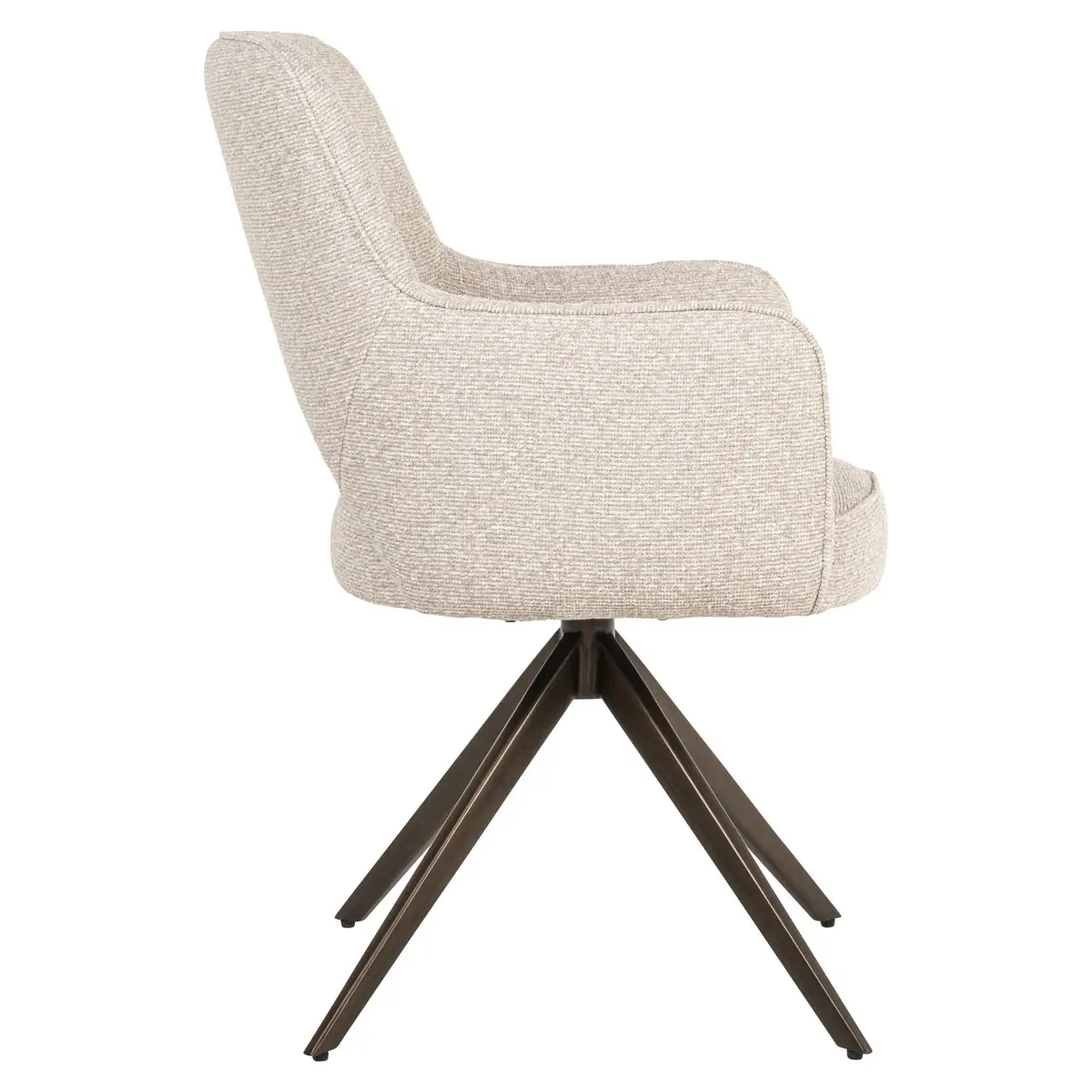 - Eetkamerstoel Ginerva biscotti swivel