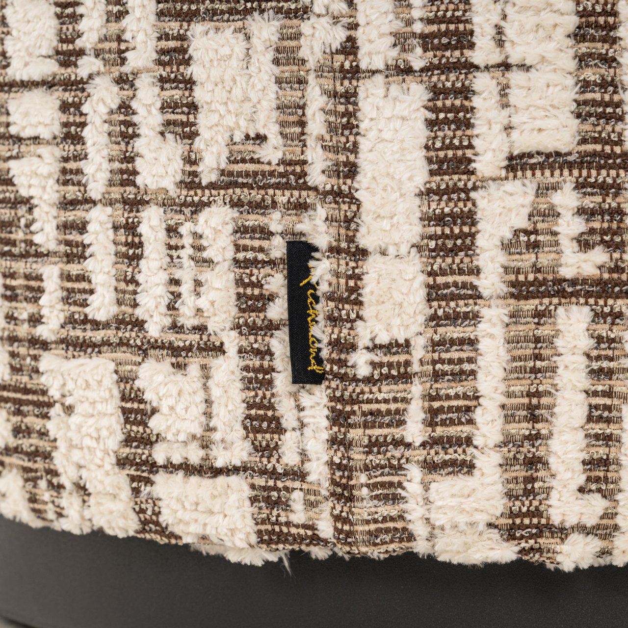 - Poef & Voetenbank Lexie cream 45Ø