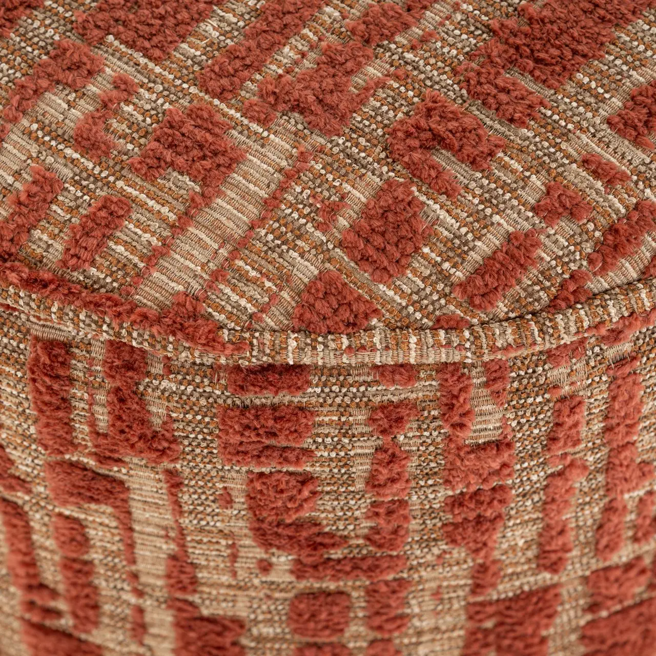 - Poef & Voetenbank Lexie terra 45Ø