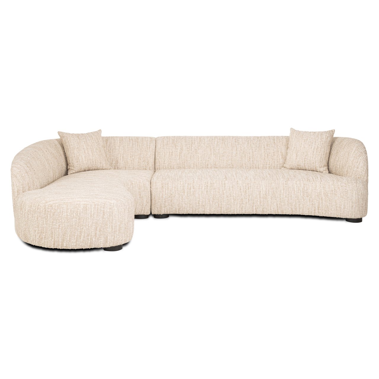 - Bank Pandora beige angora lounge left