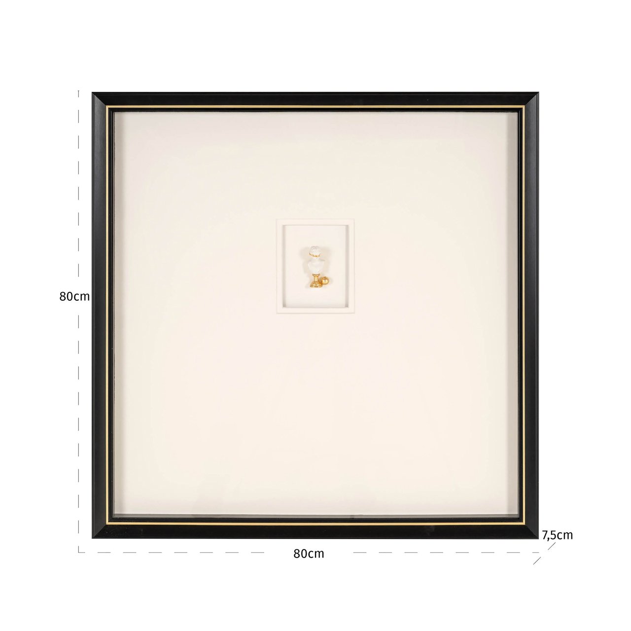 - Wall art Danni black/white