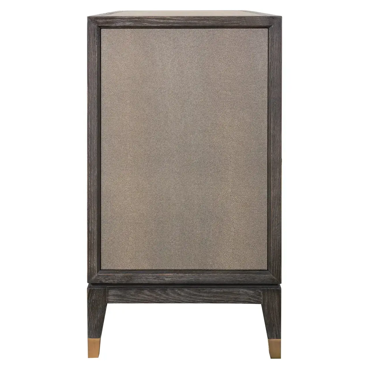 - Dressoir Bloomville brass shagreen