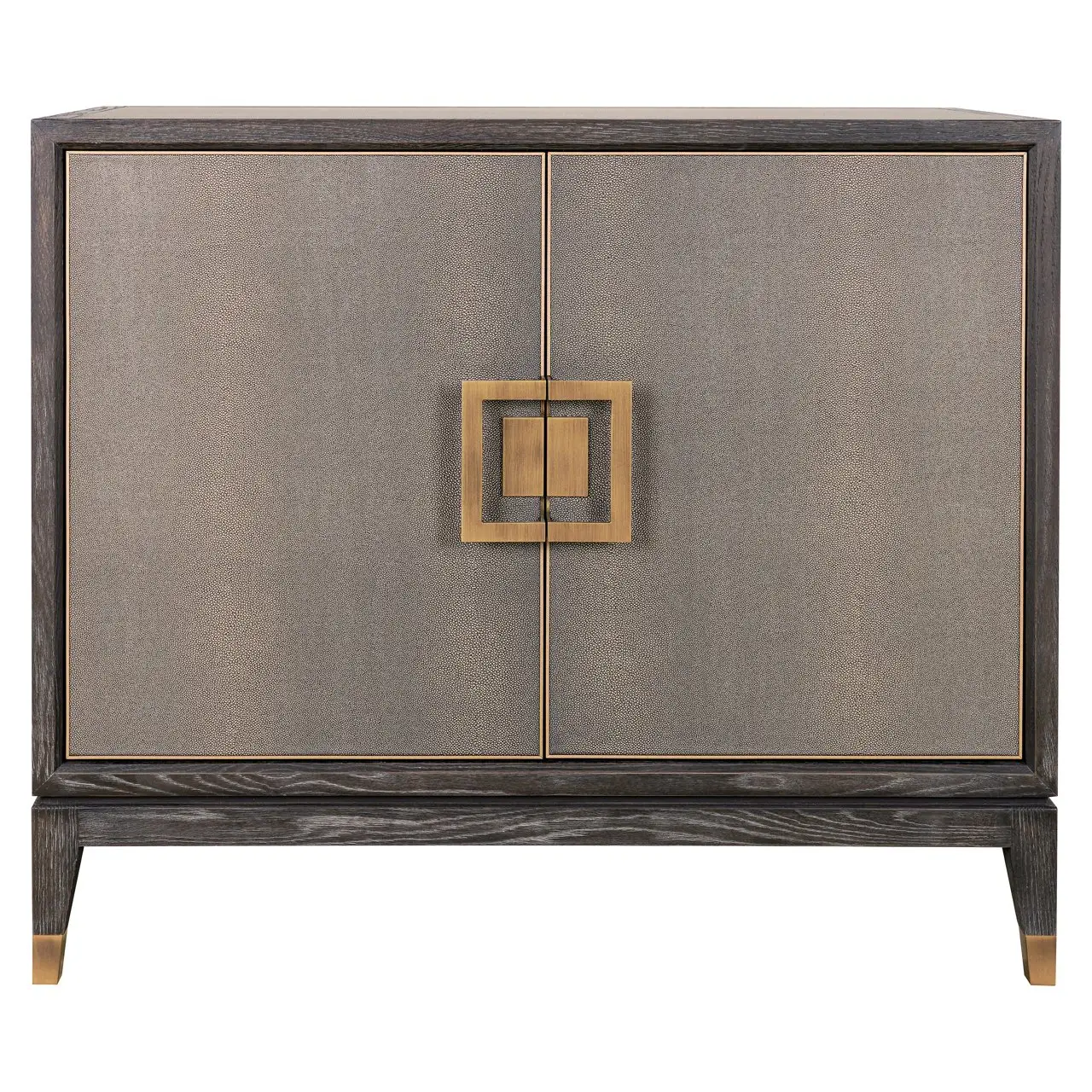 - Dressoir Bloomville brass shagreen