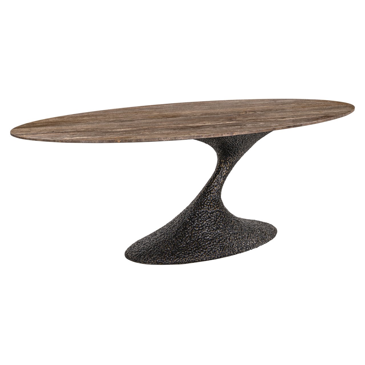 - Eettafel Russo brown oval 235