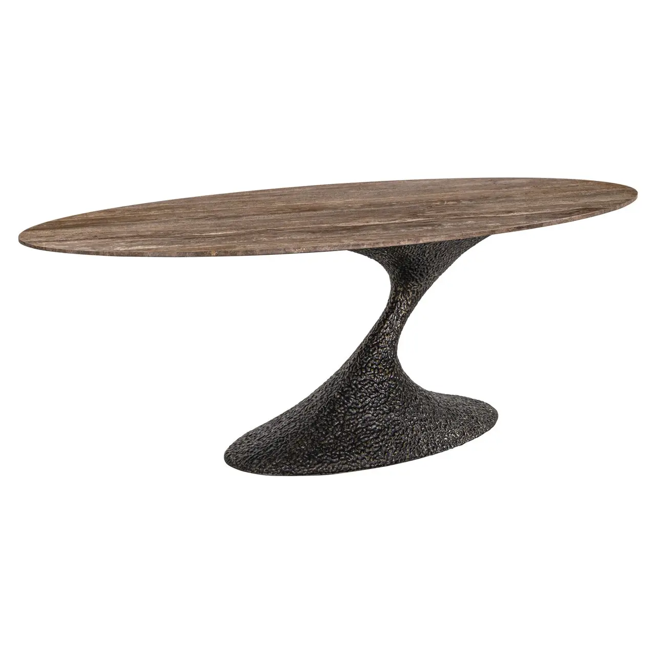 - Eettafel Russo brown oval 235