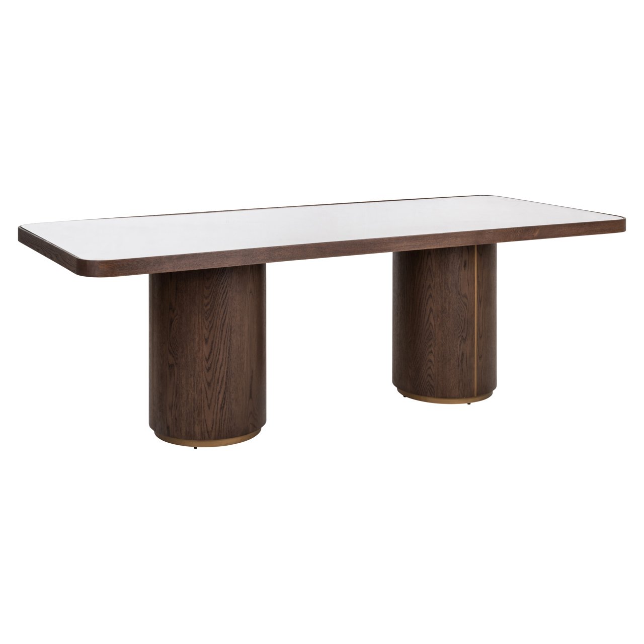 - Eettafel Willox brown 235 including glass