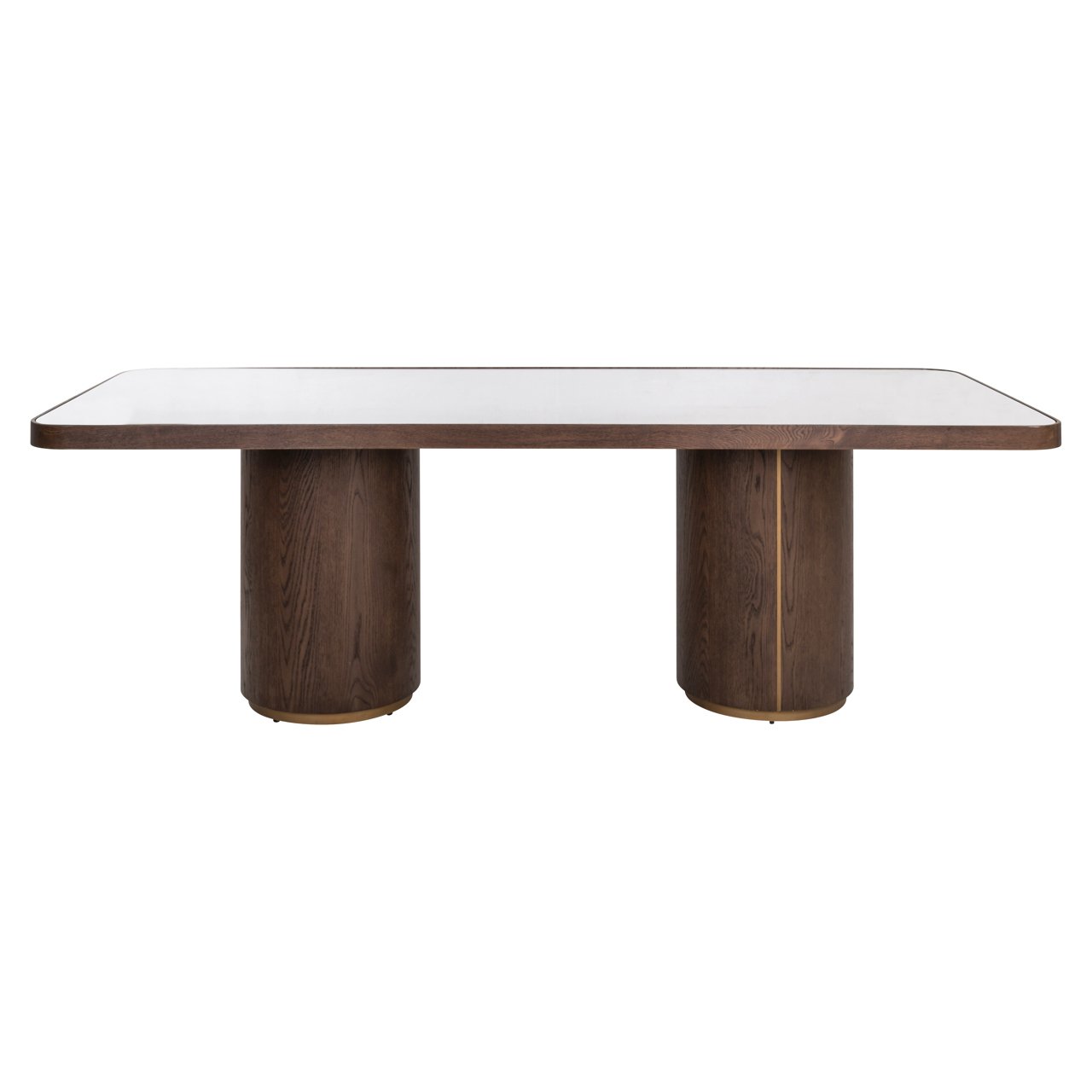 - Eettafel Willox brown 235 including glass