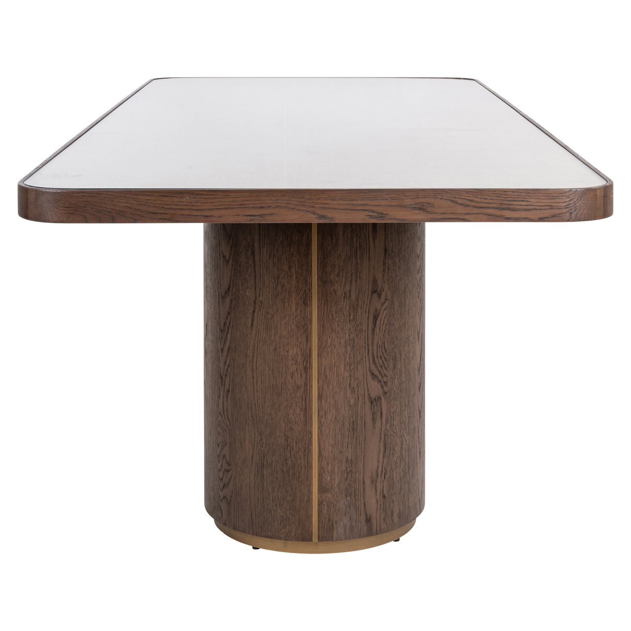 - Eettafel Willox brown 235 including glass