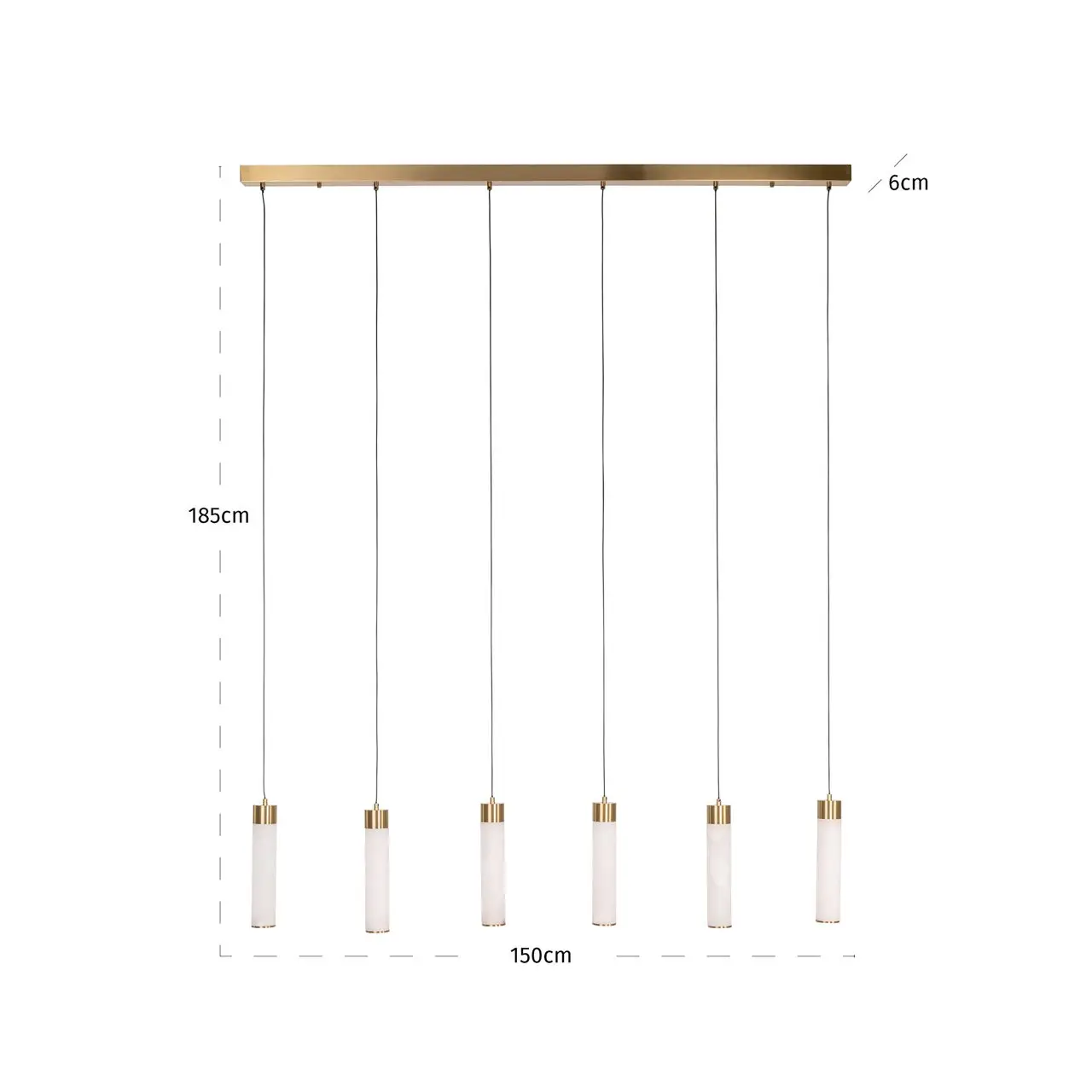 - Hanglamp Elaris white