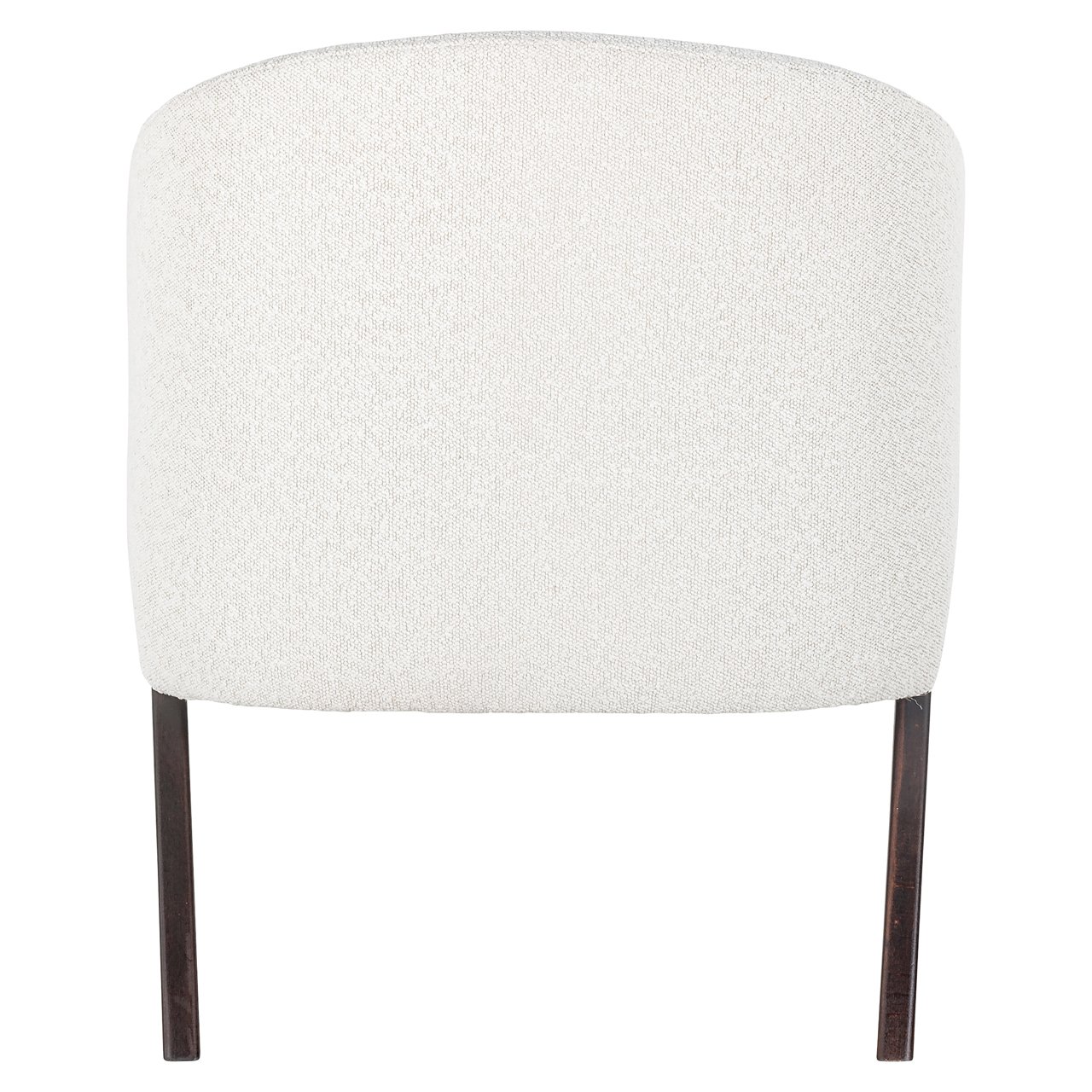 - Lounge stoel Mia white bouclé